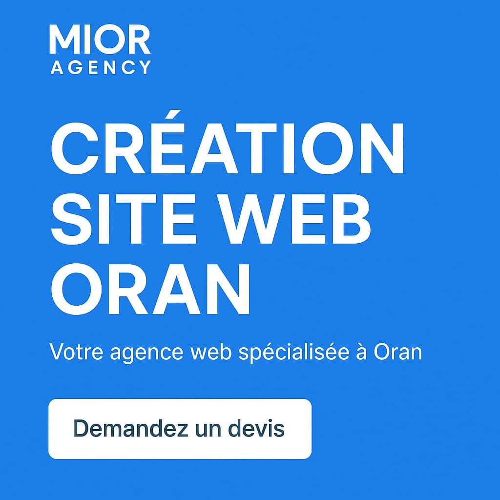 Agence Web Oran spécialisée en WordPress