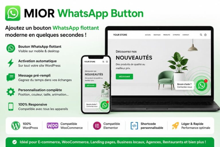 MIOR WhatsApp Button