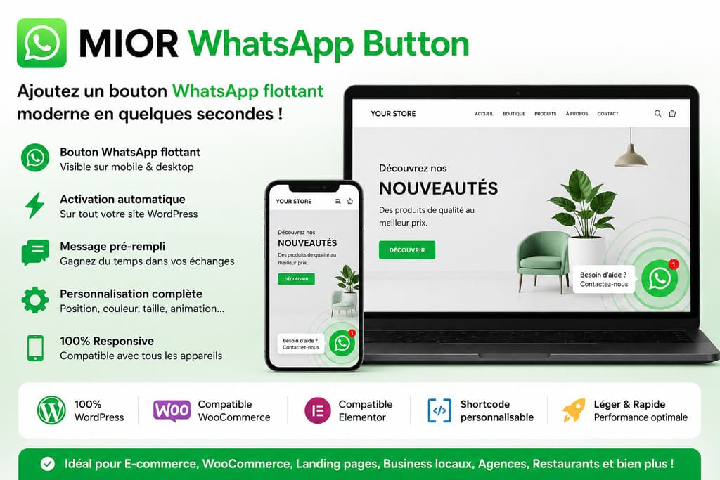MIOR WhatsApp Button