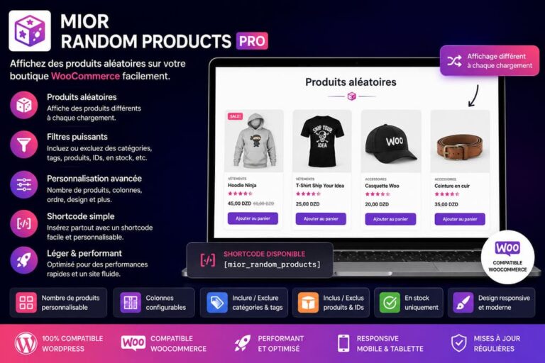 MIOR – Random Products PRO (WooCommerce)