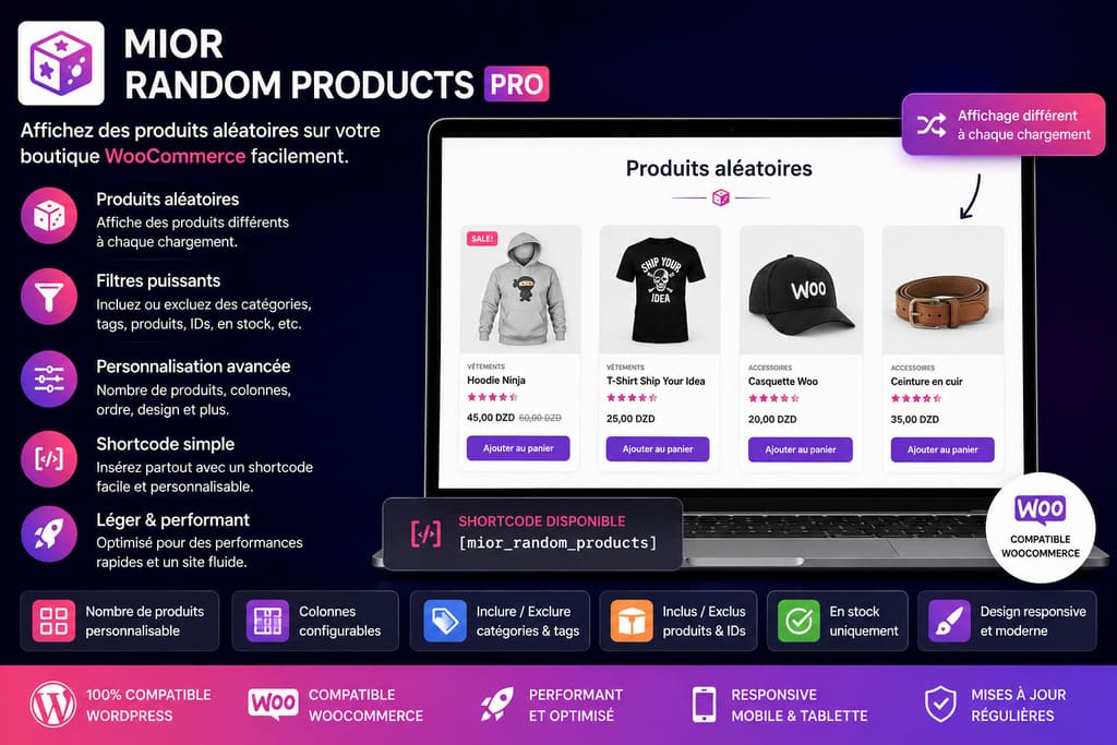 MIOR – Random Products PRO (WooCommerce)